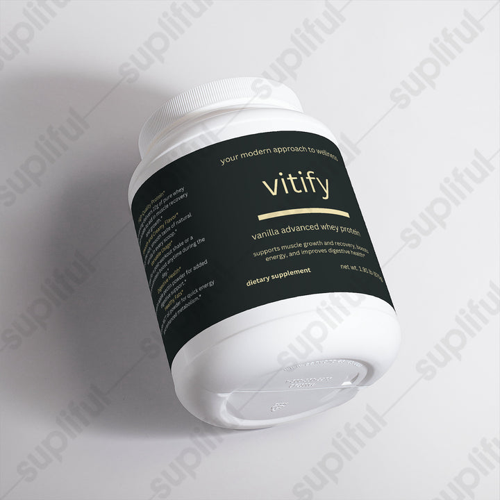 Advanced 100% Whey Protein Isolate (Vanilla)