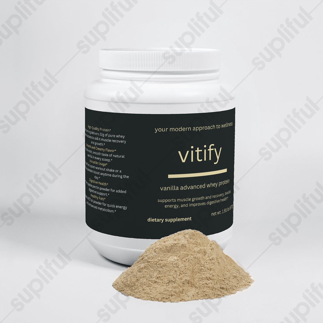 Advanced 100% Whey Protein Isolate (Vanilla)